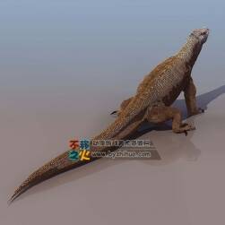 Varanid 巨蜥 3DS模型
