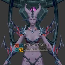 神女 美女 祭祀 法師模型