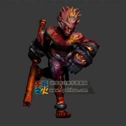 火焰孫悟空齊天大圣模型