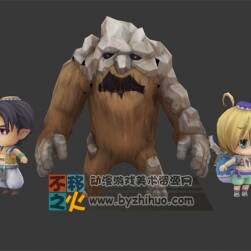 韓國Q版角色 怪物 NPC模型