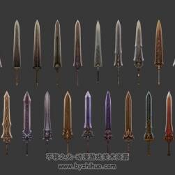 19把雙手大劍模型