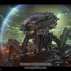 未來科幻機(jī)械飛行器 原畫設(shè)定圖集 96P