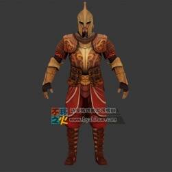 次時代 中世紀 鎧甲 衛(wèi)兵 模型