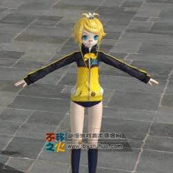 現(xiàn)代少女 小蘿莉 Max模型