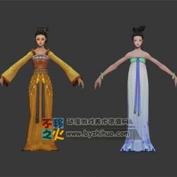 美女 古裝 漢服 唐朝 模型