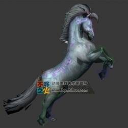 天宮戰(zhàn)馬 含有十余幅貼圖 Max模型