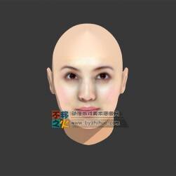 寫實(shí)美女 頭部模型