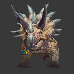 恐龍 變異三角龍 Max模型