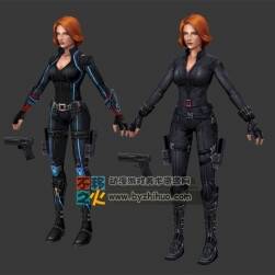 漫威 復仇者聯(lián)盟 娜塔莎·羅曼諾夫 黑寡婦 模型