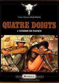 《Quatre Doigts L'Homme de Papier》全一冊 Milo Manara