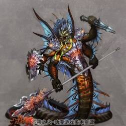 【大荒傳奇】山海經(jīng)風(fēng)格游戲原畫 角色怪物場(chǎng)景