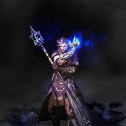 游戲角色素材 法師施法類(lèi)角色原畫(huà)圖集 2403P