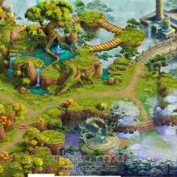 【桃花源記】場景地圖 32P