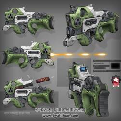 武器原畫設(shè)定 槍械 火炮 激光 科幻熱武器CG參考圖集 2372P