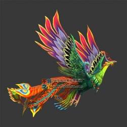 飛翔的鳳凰 Max模型
