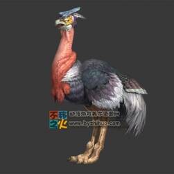 鴕鳥獸 Max模型