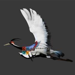 丹青仙鶴 Max模型 含動作