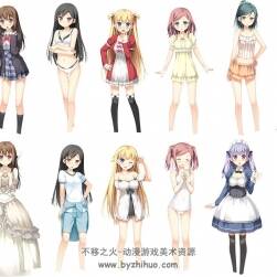 【戀する彼女の不器用な舞臺(tái)】CG角色立繪 664P