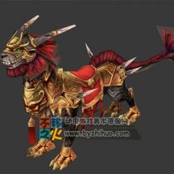 陸吾 坐騎 3D模型