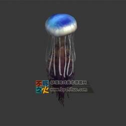漂亮的水母 Max模型