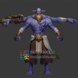 惡魔 壯漢 精靈 模型