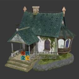 歐洲風格小屋模型