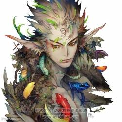 韓國女畫師 ????YILEE 絢麗色彩CG插畫作品 856P