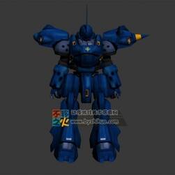 藍(lán)色機(jī)甲 Max模型