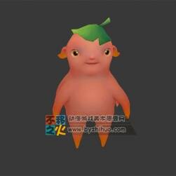 蘿卜 妖怪 胡蘿卜精 模型