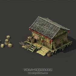 倉(cāng)庫(kù) 竹屋模型