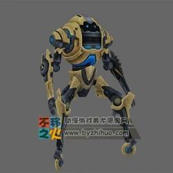 未來科技三腿機器人模型