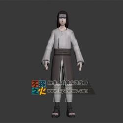 火影 日向?qū)幋?FBX模型