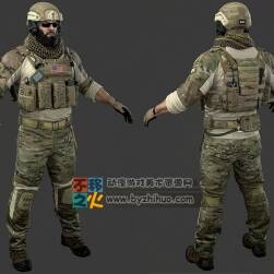 次世代美國大兵戰(zhàn)士模型