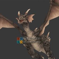 雙翼飛龍 Max模型