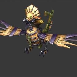 木質(zhì) 機(jī)械 鳥模型