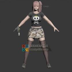 少女 美女 虛擬女朋友模型