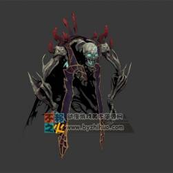 幽靈 妖怪 惡鬼  法師 模型