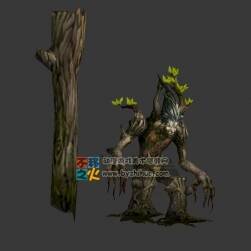 妖怪 怪人 樹妖 模型