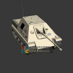軍用小型坦克 3D模型