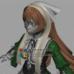 薔薇少女 蘿莉 OBJ模型