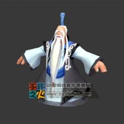 道士 仙人 道長(zhǎng) 模型