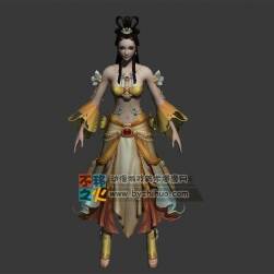 古裝輕熟型美女 Max模型