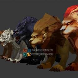 獅虎合集 Max模型