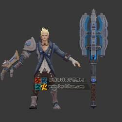 王者榮耀 狂鐵[戰(zhàn)車意志][命運角斗場] 3D模型