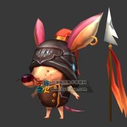 老鼠 鼠妖 鼠精 士兵模型