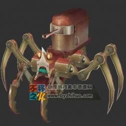蜘蛛機(jī)器人 Max模型