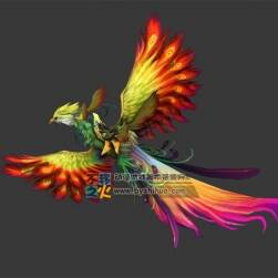 鳳凰坐騎 Max模型