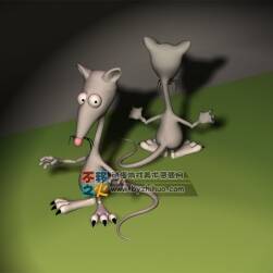 老鼠 3DS模型