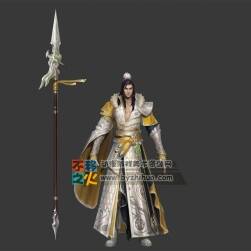 古裝 帥哥 美男 戰(zhàn)士模型