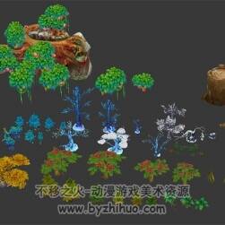 【九天神話】 樹 模型合集